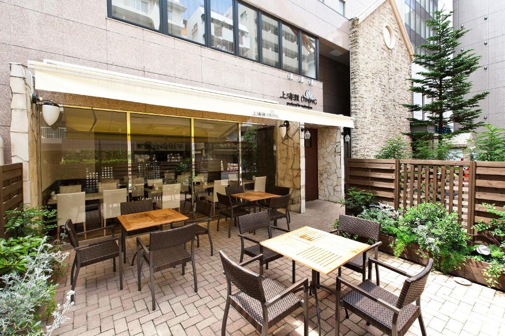 Restaurace v ubytování Sotetsu Fresa Inn Tokyo Tamachi