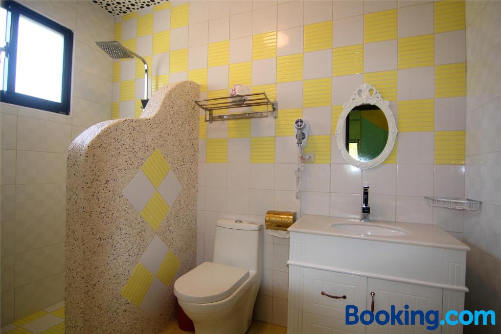 Koupelna v ubytování Lian Chinq Diving B&B