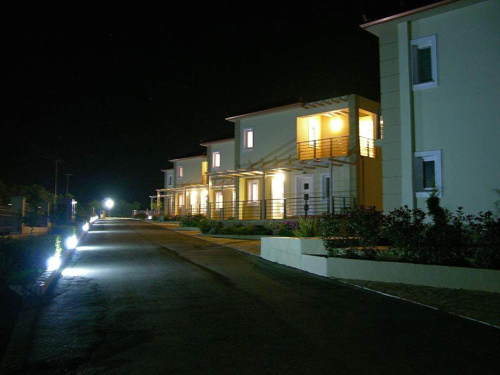 Budova, kde se aparthotel nachází