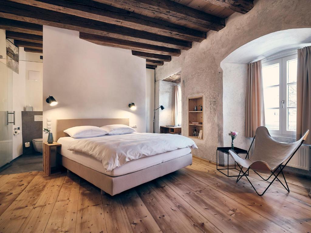 Posteľ alebo postele v izbe v ubytovaní Hotel kontor