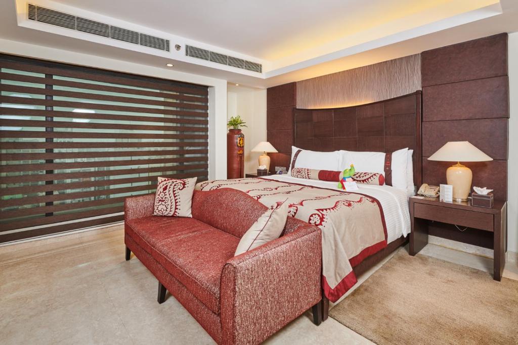 Cama o camas de una habitación en The LaLiT New Delhi