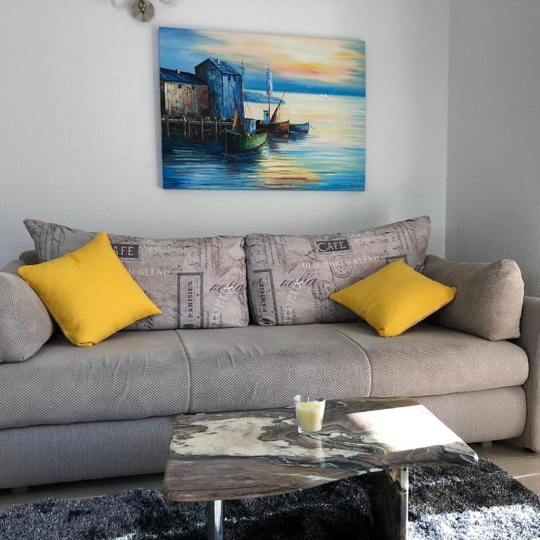 Część wypoczynkowa w obiekcie Apartments Villa Učka