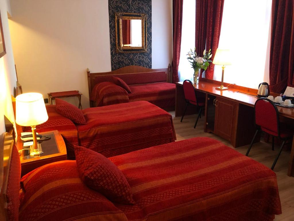 Część wypoczynkowa w obiekcie Hotel Ariston Prague
