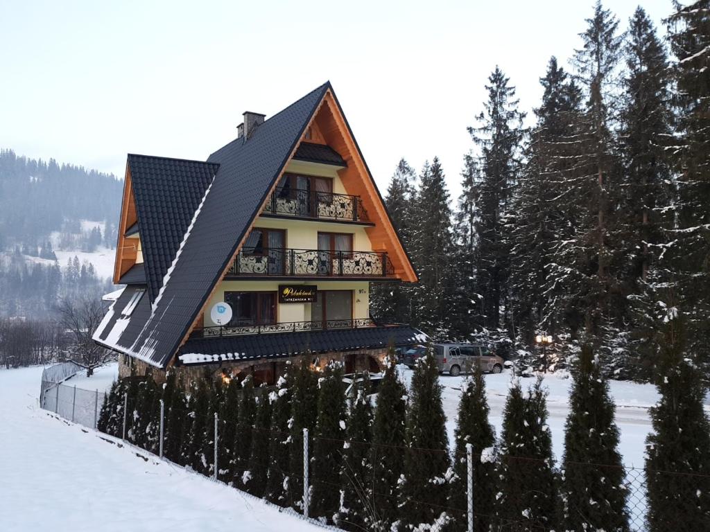 Willa Polakówka om vinteren