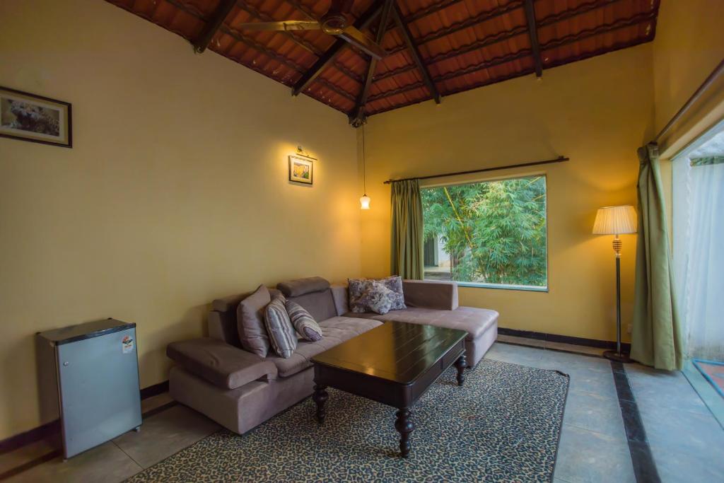 Posezení v ubytování Tuli Veer Bagh Resort