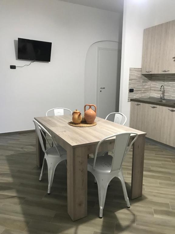 Kuchyň nebo kuchyňský kout v ubytování La Terrazza sul Mare