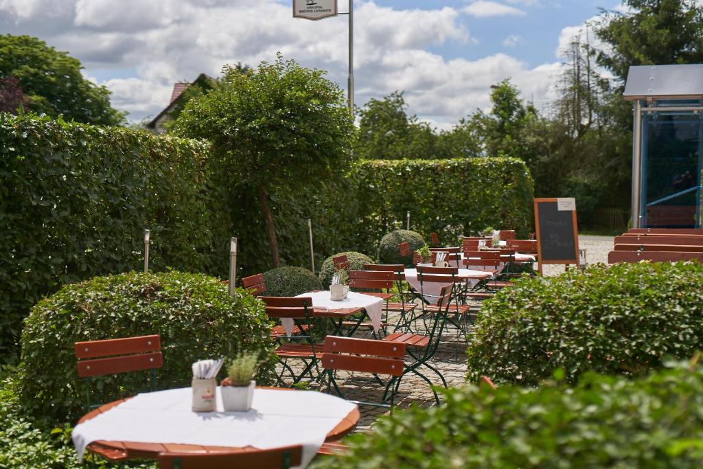 Zahrada ubytování Das Landhotel am Trätzhof Fulda