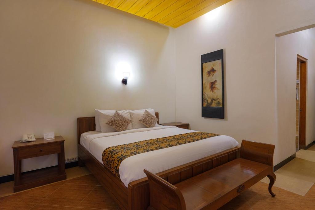 Letto o letti in una camera di Melva Balemong