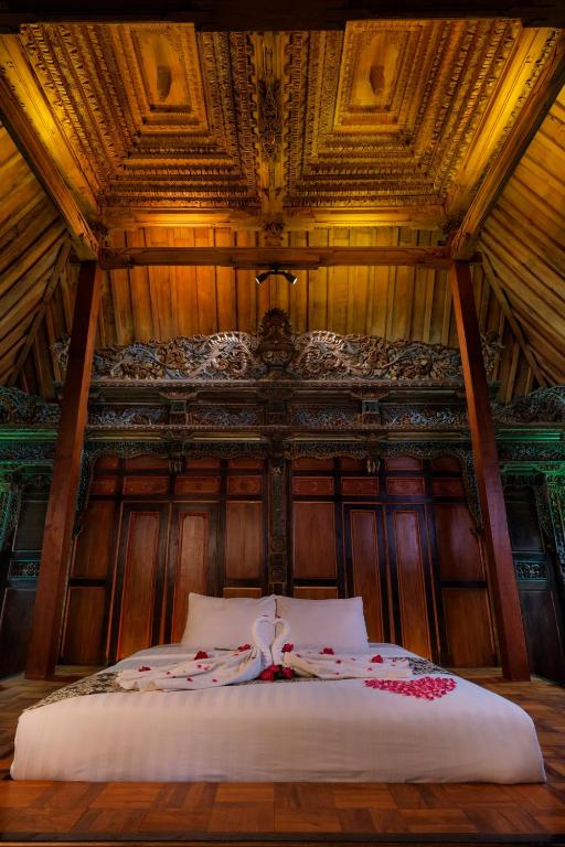 Letto o letti in una camera di Melva Balemong