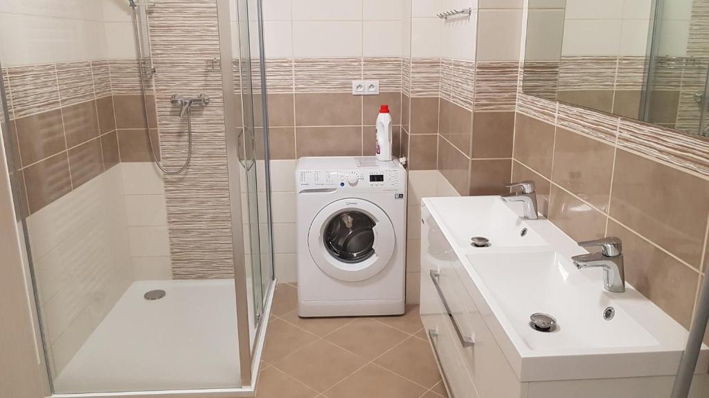 Koupelna v ubytování Apartmán Alfa 11