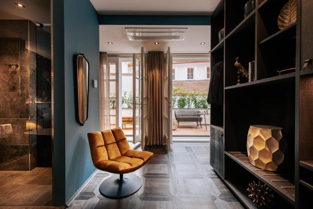 Posezení v ubytování Aiola Living Graz