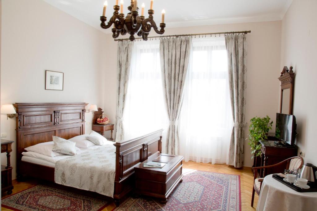 Posteľ alebo postele v izbe v ubytovaní Aparthotel Basztowa