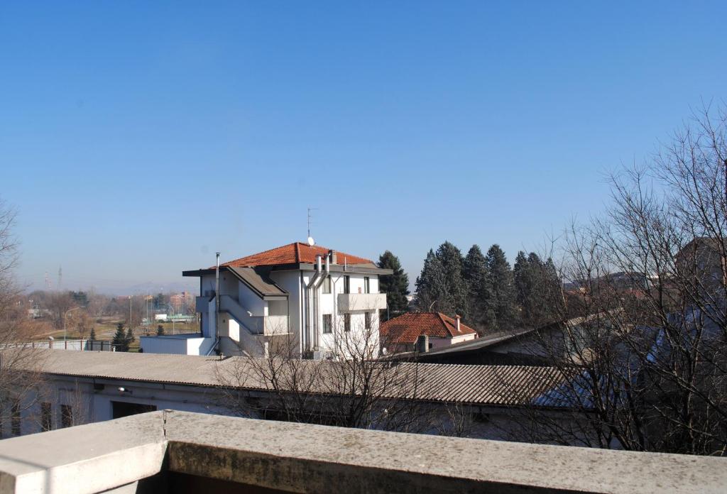 Budynek, w którym mieści się apartament