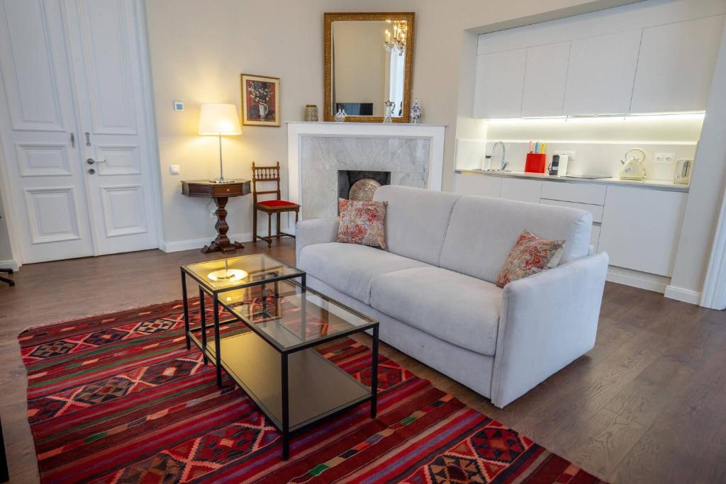 Posezení v ubytování TIFLIS OPERA Aparthotel