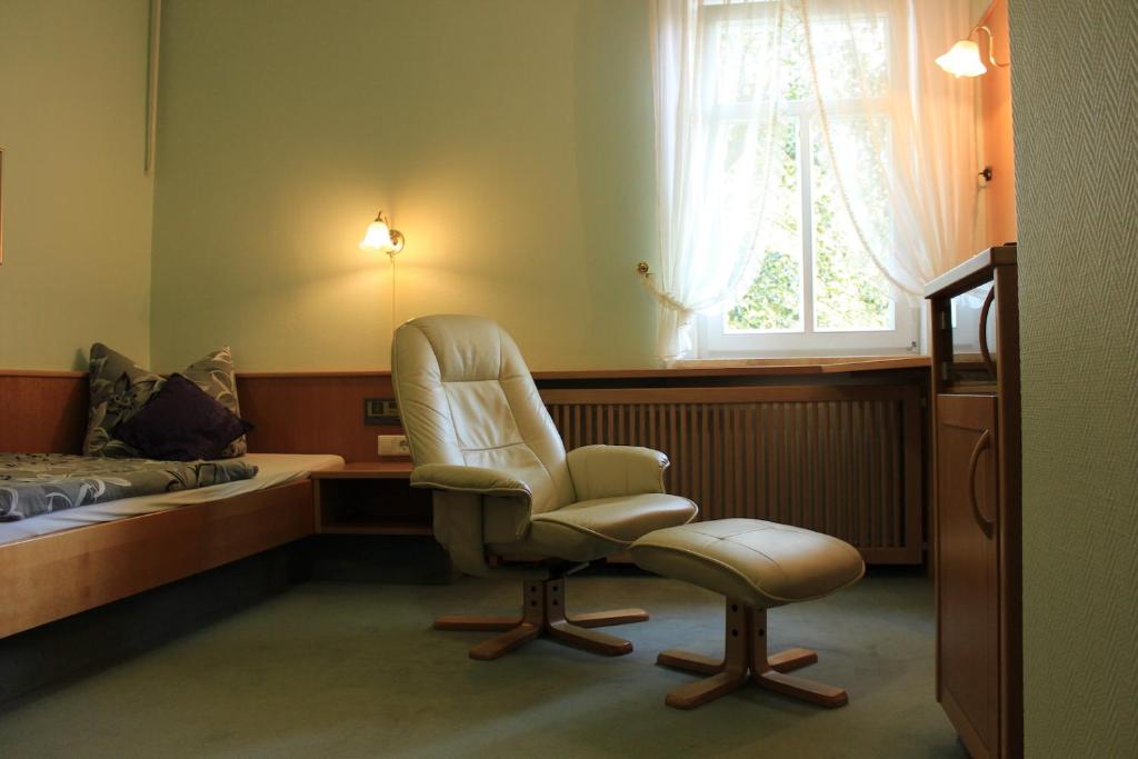 Posezení v ubytování Pension Stegmann