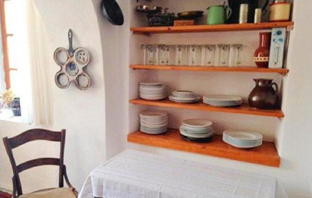 Kuchyň nebo kuchyňský kout v ubytování Holiday Home Usedlost Nový Svět