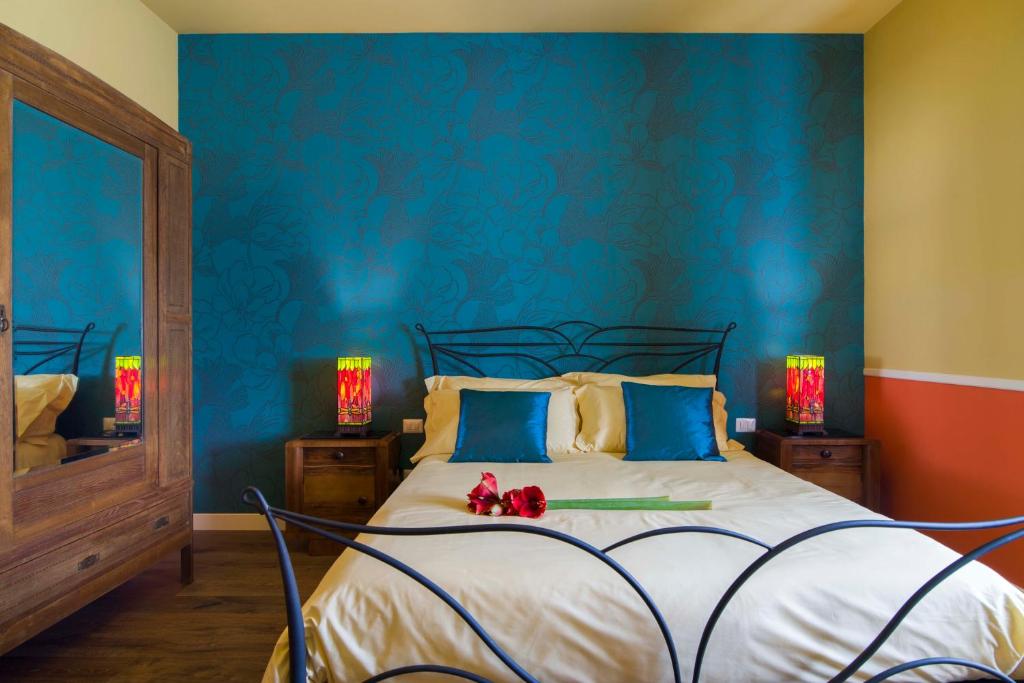 Posteľ alebo postele v izbe v ubytovaní Frími Boutique Rooms b&b