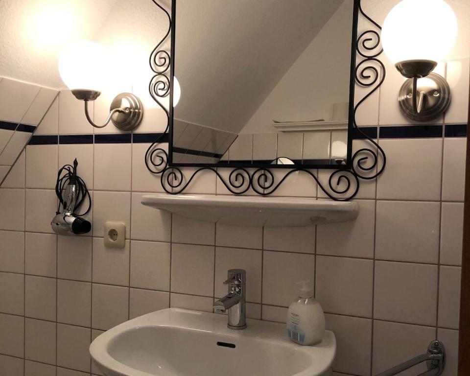 Altes Pastorat Langenhorn - Tweepersoonskamer