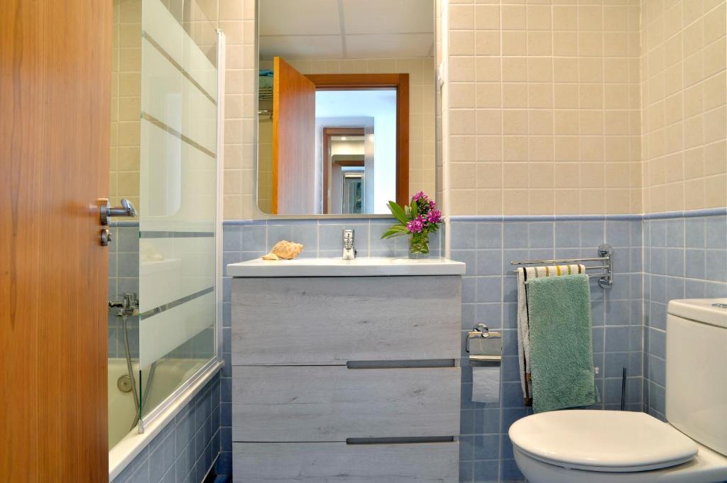 Kúpeľňa v ubytovaní Urbanización Galera Sun