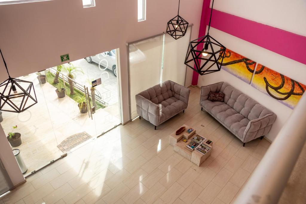 Posezení v ubytování Hotel Playa Encantada