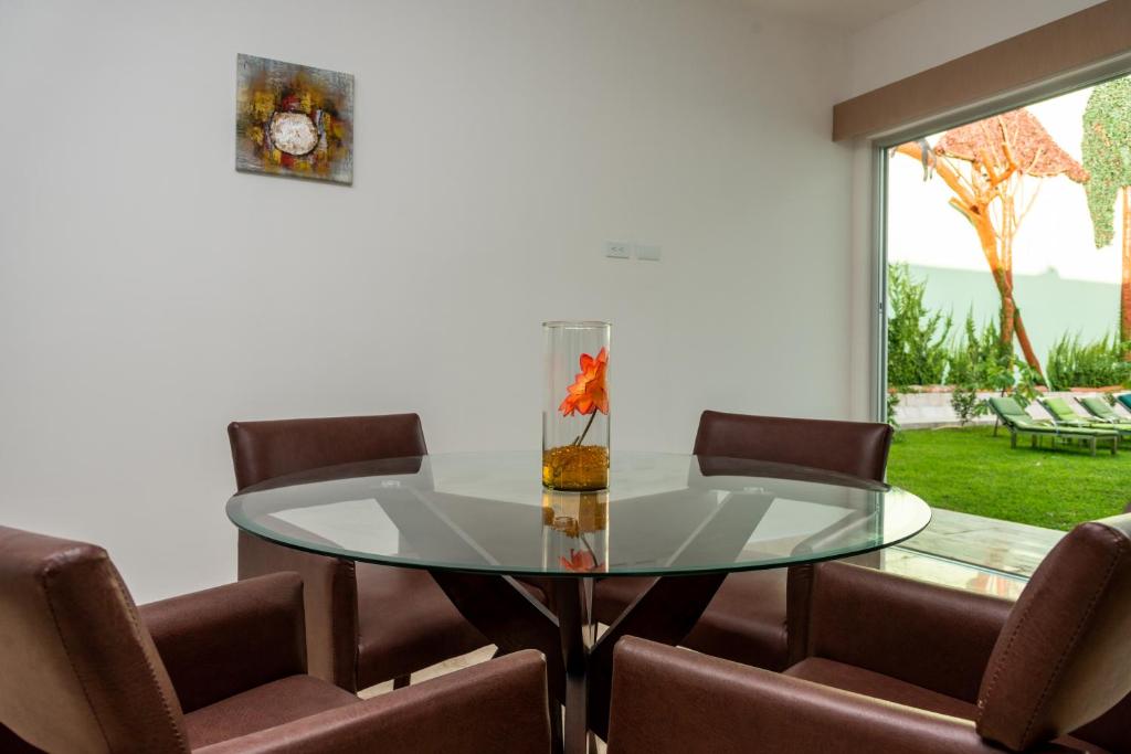 Posezení v ubytování Hotel Playa Encantada