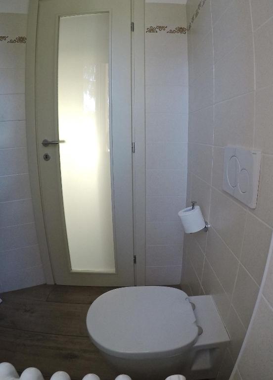 Koupelna v ubytování Vittoria Residence