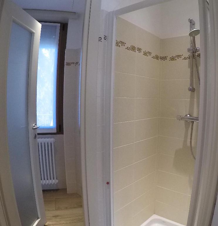 Koupelna v ubytování Vittoria Residence