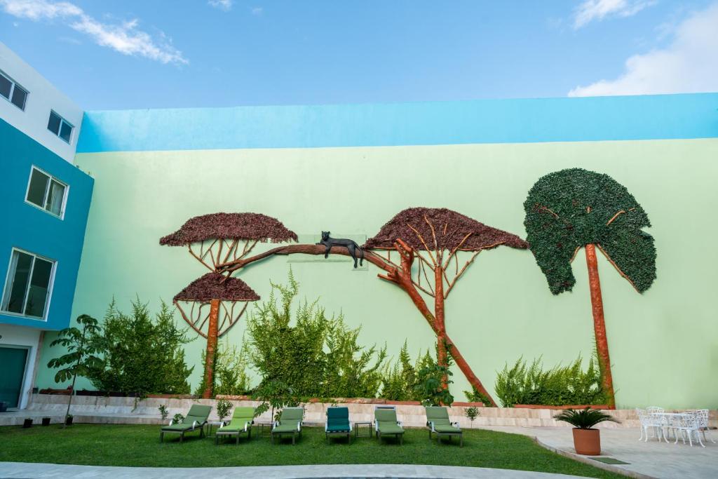 Zahrada ubytování Hotel Playa Encantada