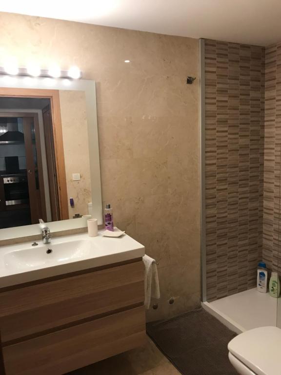 Kúpeľňa v ubytovaní Casa City