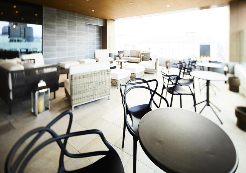 Posezení v ubytování Hotel Intergate Hiroshima