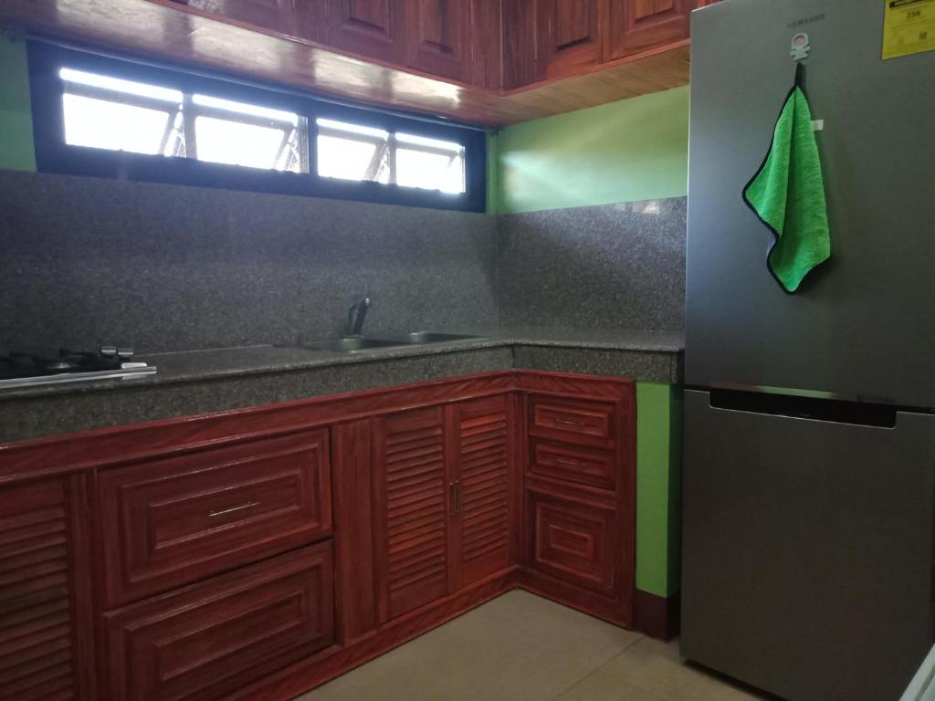 Kuchyň nebo kuchyňský kout v ubytování Vievan's transient house