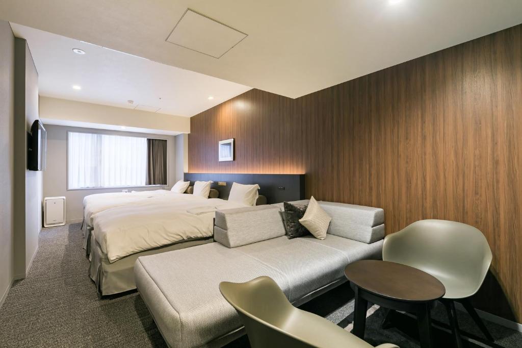 Posezení v ubytování Ginza Capital Hotel Moegi