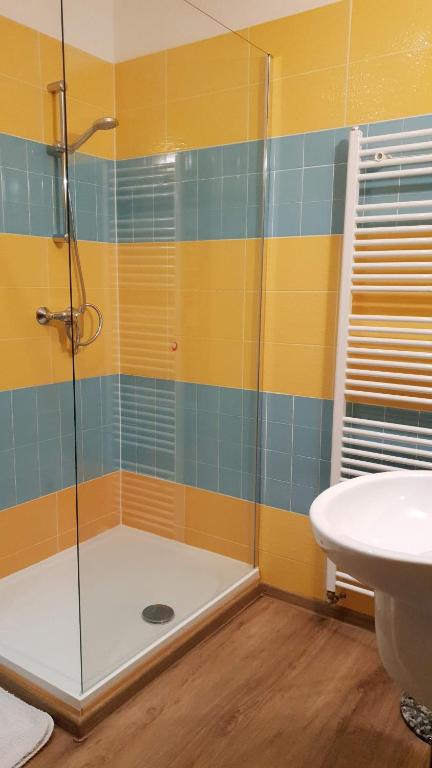 A bathroom at Stará Lesná ADEX