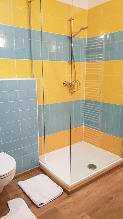 A bathroom at Stará Lesná ADEX