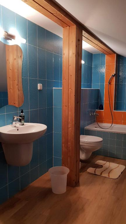 A bathroom at Stará Lesná ADEX
