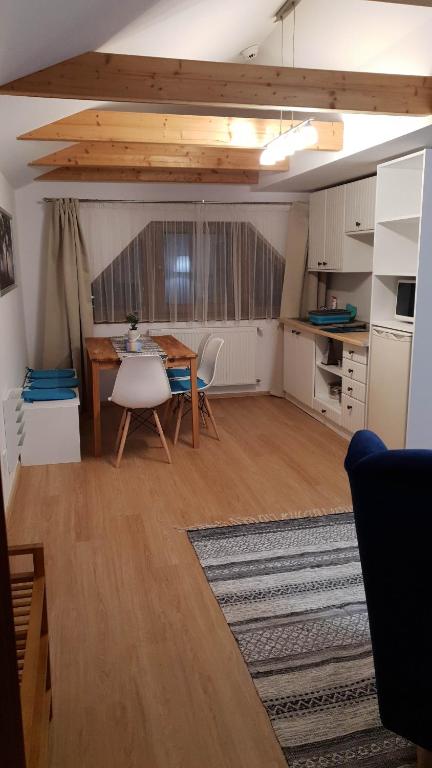 A kitchen or kitchenette at Stará Lesná ADEX
