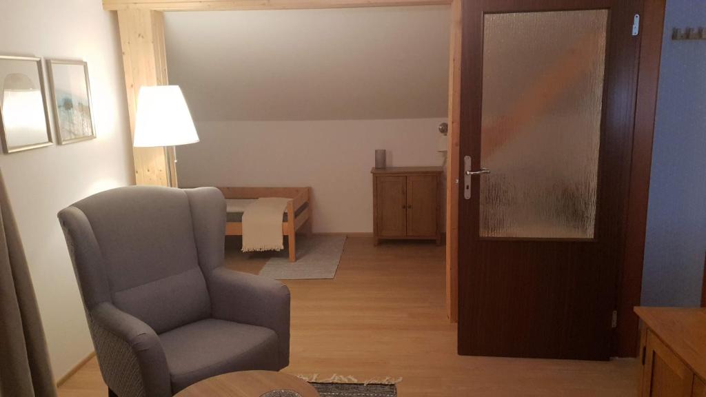 A seating area at Stará Lesná ADEX