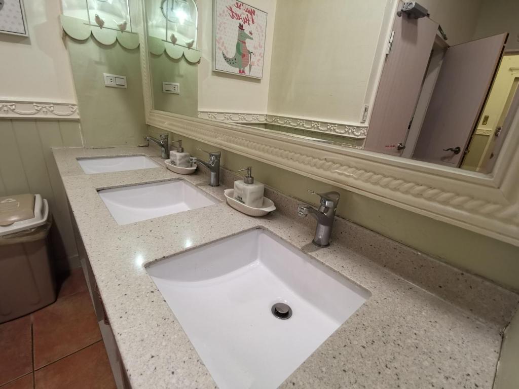 Koupelna v ubytování 橙舍一館 TW Hostel I