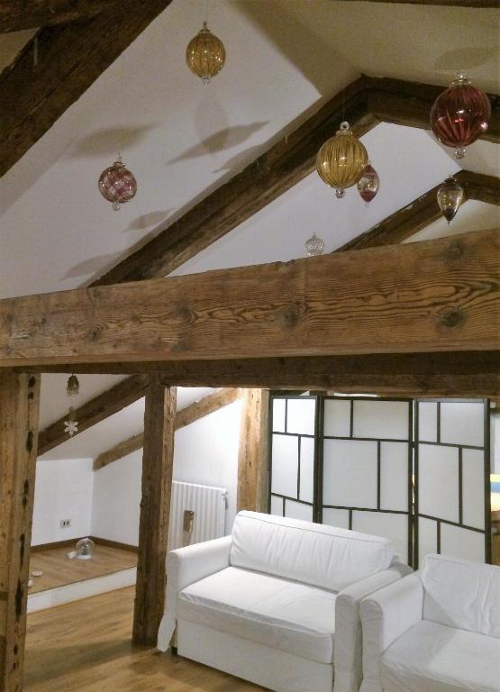 A bed or beds in a room at Cà Sardi