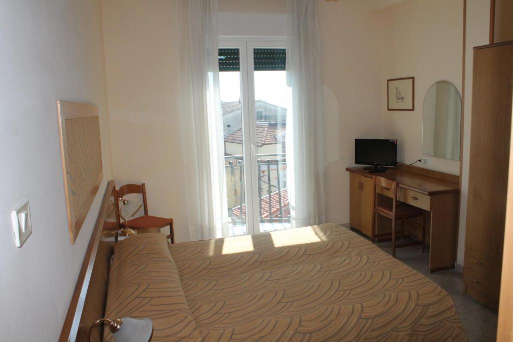 TV a/nebo společenská místnost v ubytování Hotel Venezia New