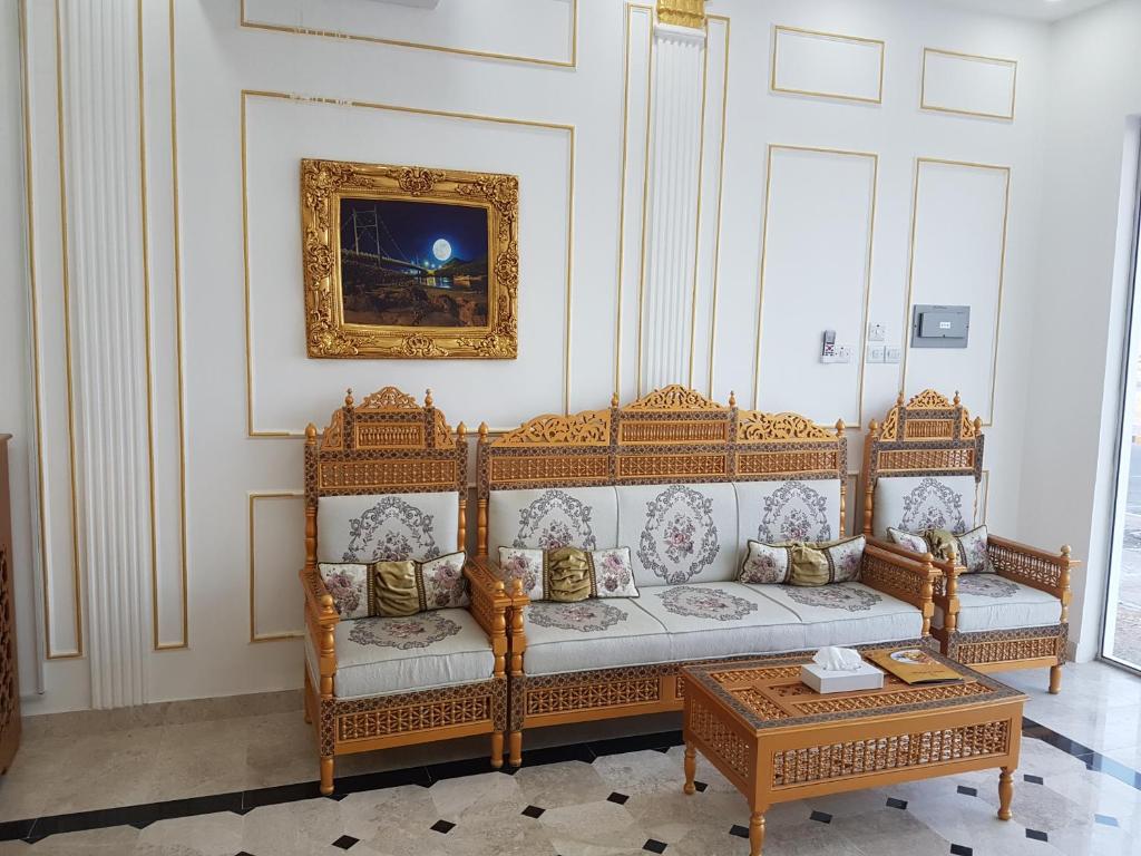 Istumisnurk majutusasutuses Sea Hotel Apartment