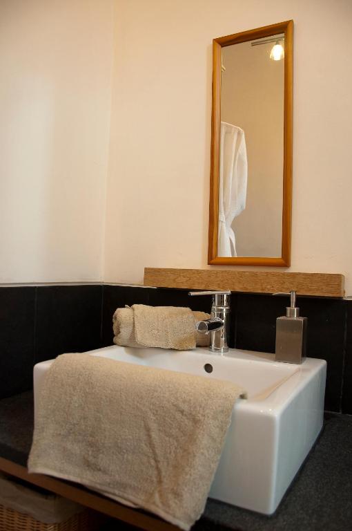 Koupelna v ubytování B&B Cambiare