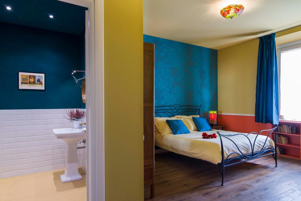 Posteľ alebo postele v izbe v ubytovaní Frími Boutique Rooms b&b