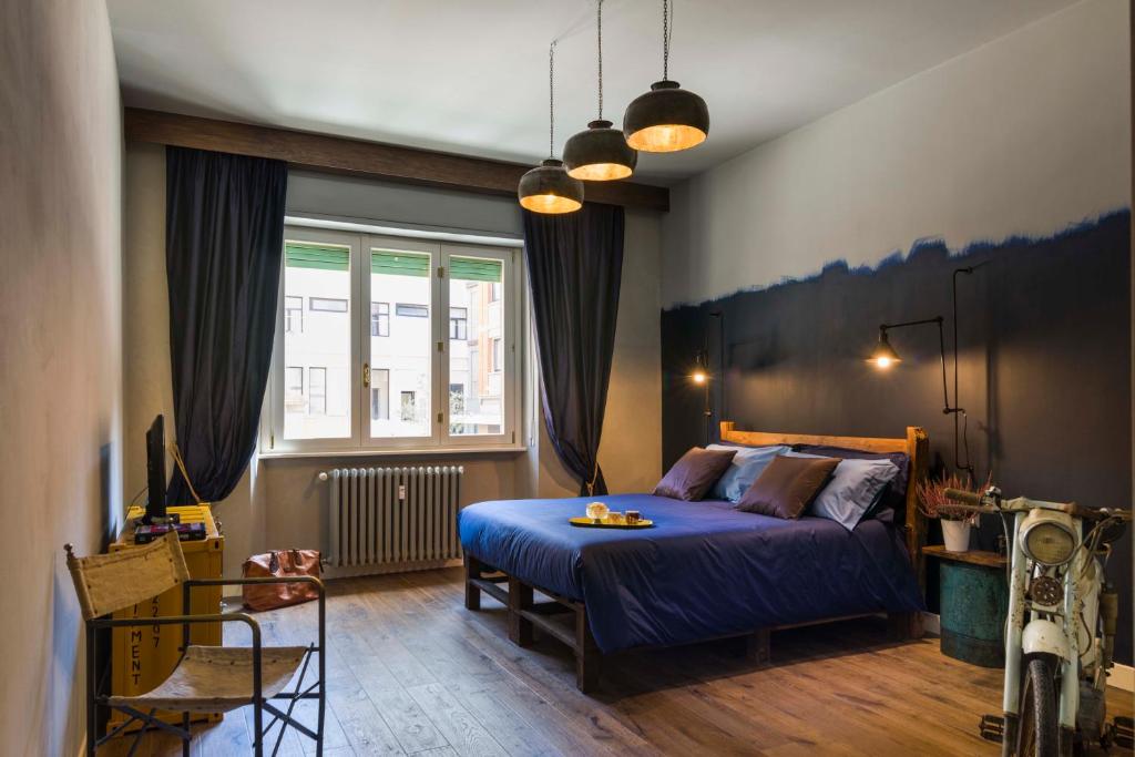 Posteľ alebo postele v izbe v ubytovaní Frími Boutique Rooms b&b