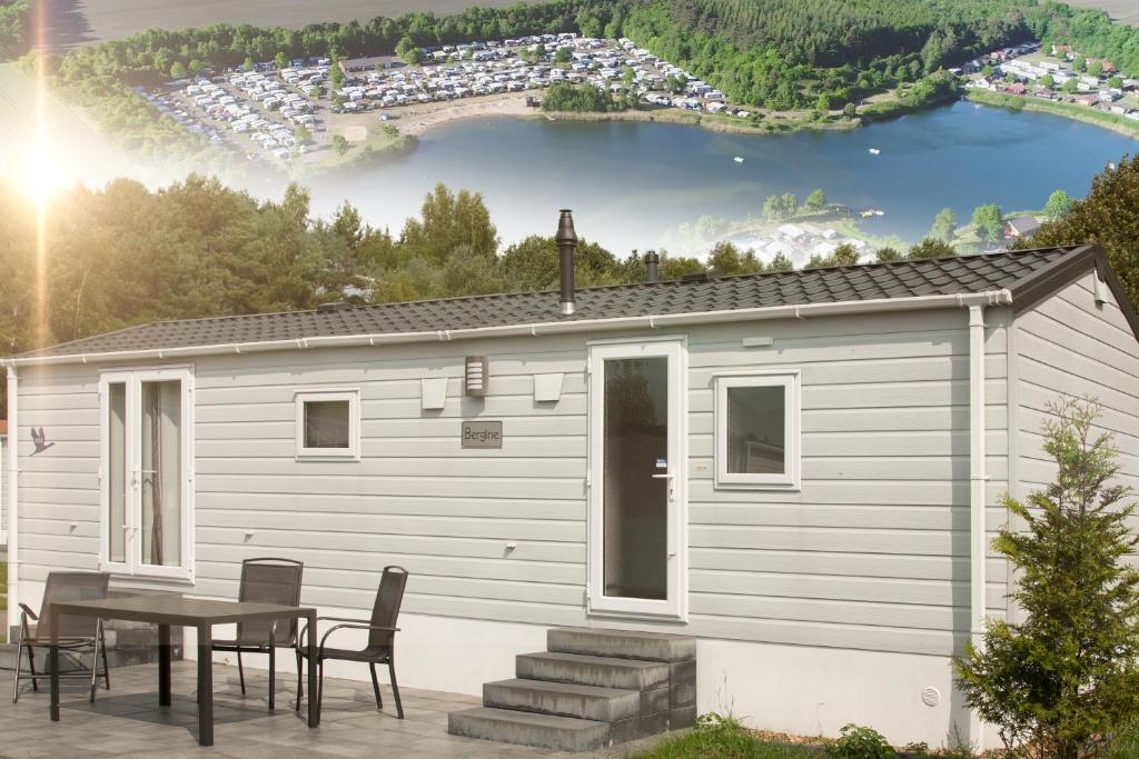 Půdorys ubytování Chalets Typ B am Kransburger See