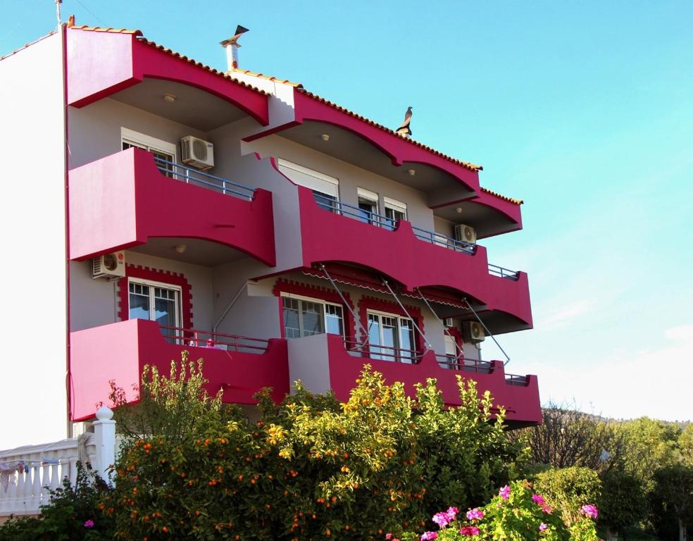 Budova, kde se apartmán nachází