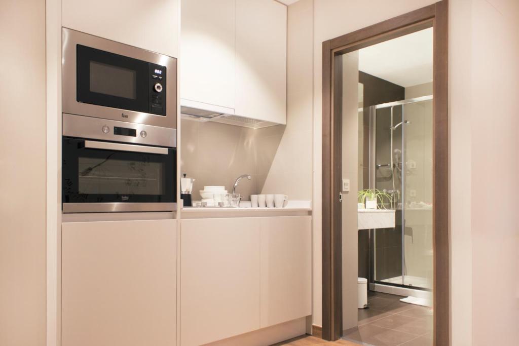 Kuchyňa alebo kuchynka v ubytovaní Apartamentos Turísticos Pueri Cantores