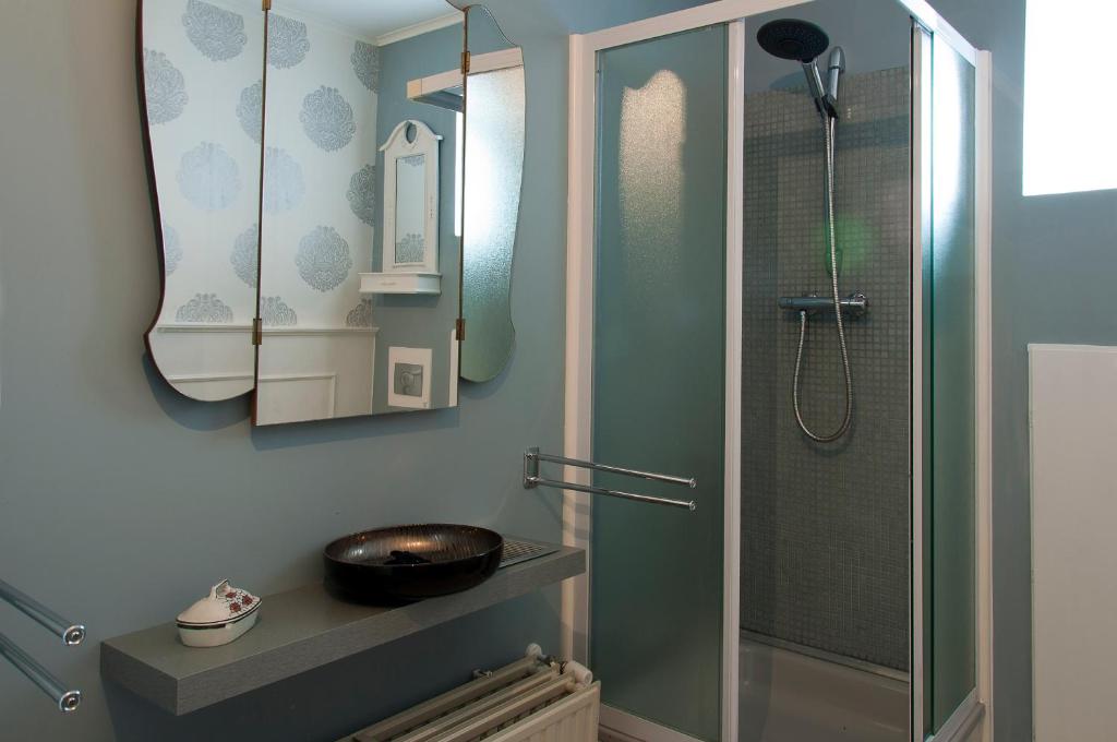 Koupelna v ubytování B&B Cambiare