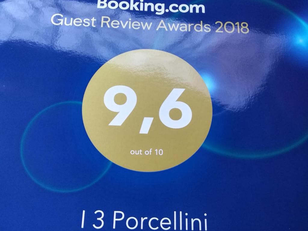 I 3 Porcellini tanúsítványa, márkajelzése vagy díja