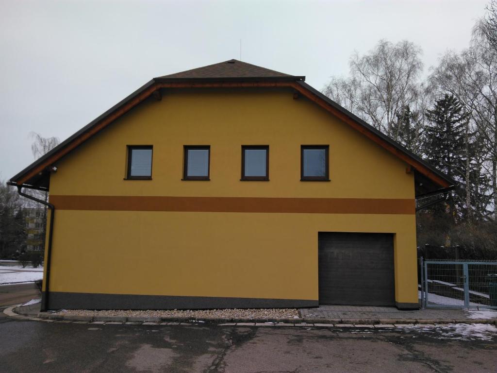 Budova, kde se penzion nachází